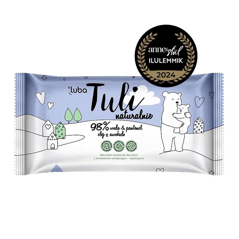 LUBA Tuli niisked salvrätikud 50 tk – biolagunevad ja komposteeritavad Komposteeritavad beebisalvrätid 98% veega – pantenool ja avokaadoõli