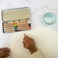 Cotton Twist akvarellpliiatsid metallkarbis – 10 tk pintsel ja teritaja Cotton Twist akvarellpliiatsid metallkarbis – 10 tk pintsel ja teritaja