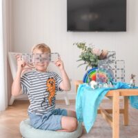 Connetix mangetklotside läbipaistvad ruudukujulised magnetklotsid 1