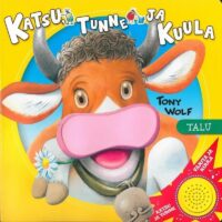 Sensoorne helide ja tekstuuridega kõvade lehtedega beebiraamat "Katsu, tunne ja kuula"