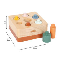 silindrite sisestusmäng lastele
Montessori puidust sorteerimismäng silindrite sisestusmäng lastele Montessori puidust sorteerimismäng
