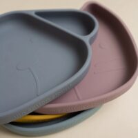 Iminapaga silikoonist taldrik lapsele – tugev suction cup ja turvaline söögiaeg