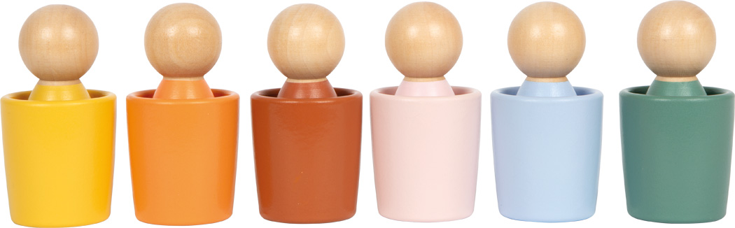 Montessori pedagoogikast inspireeritud sorteerimismäng topside ja figuuridega Montessori pedagoogikast inspireeritud sorteerimismäng topside ja figuuridega