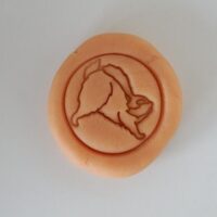 Looduslike ja ohutute plastiliinide kinkekomplekt rulli ja vormidega