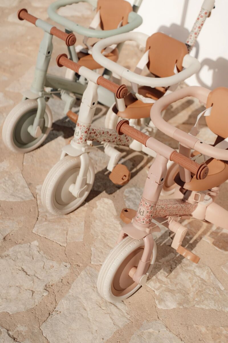 Esimene sõiduvahend väiksele lapsele – 4-ühes ratas lükkesangaga Esimene sõiduvahend väiksele lapsele – 4-ühes ratas lükkesangaga