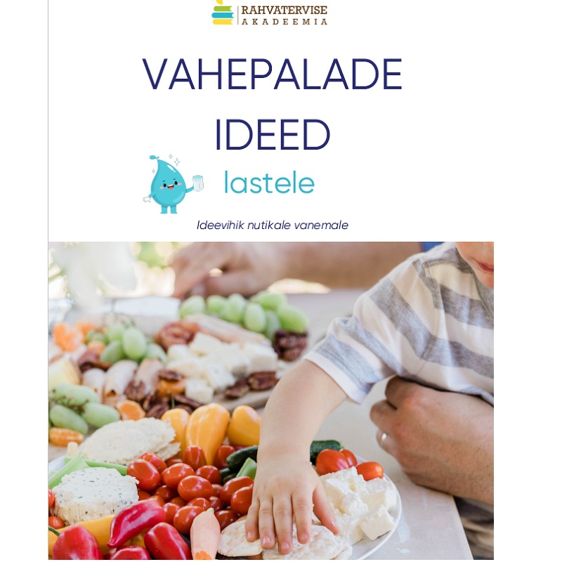 tasuta ideevihik laste vahepalade retseptid pdf tervislikud vahepalad lastele rahvatervise akadeemia