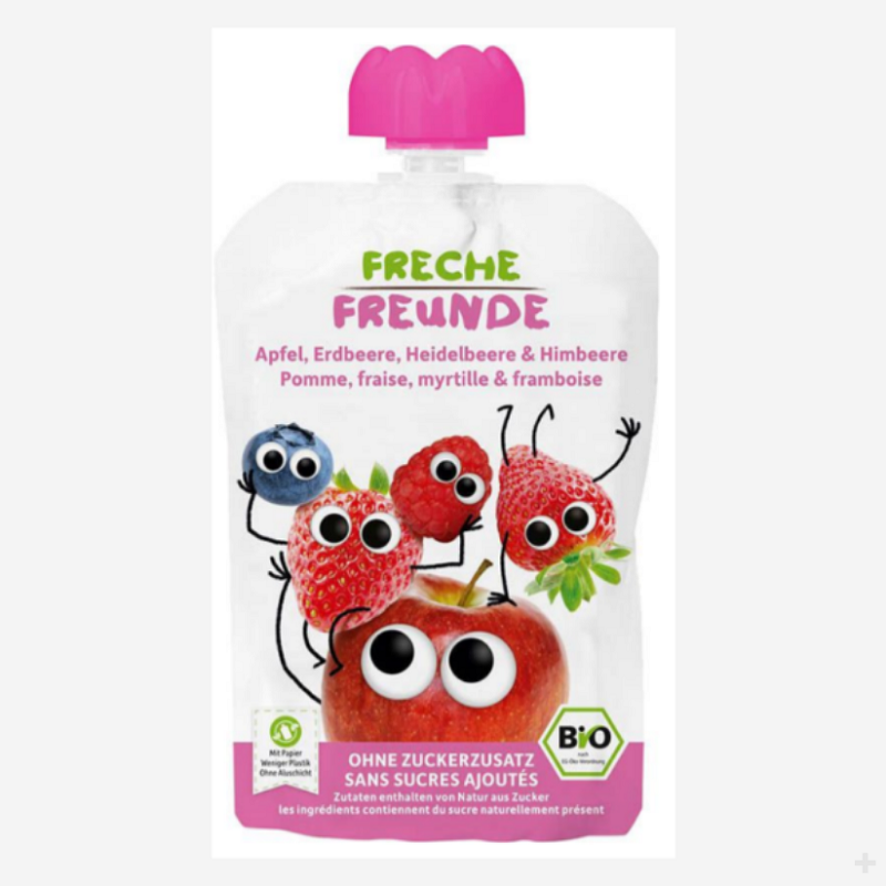 Ilma lisatud suhkruta tervislikumad toidutuubid ja püreed lastele.