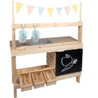 small foot mudaköök ja mänguköök lastele – õueköögikomplekt liiva ja veega mängimiseks small foot mudaköök ja mänguköök lastele – õueköögikomplekt liiva ja veega mängimiseks