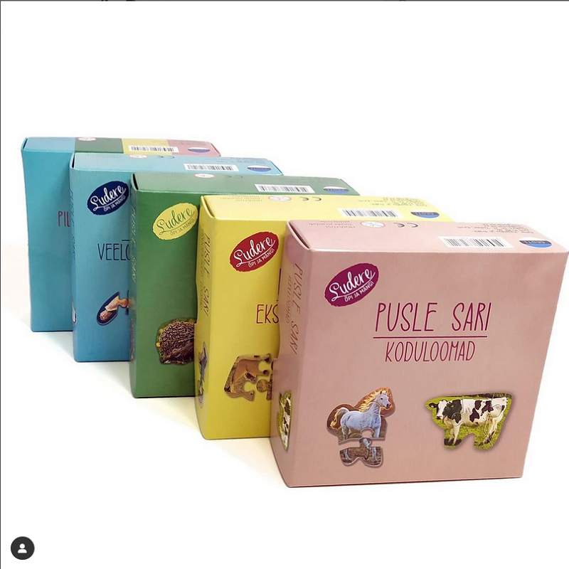 koduloomadega puslekomplekt