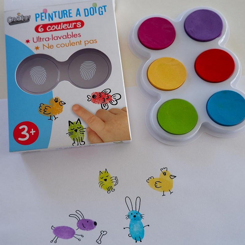 ohutud näpuvärvid lastele joonistusvahendid templivärv kunstitarbed