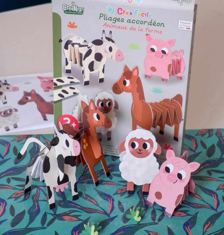 voltimiskomplekt koduloomad taluloomad käsitöö meisterdamiskomplekt lastele kunstiprojekt