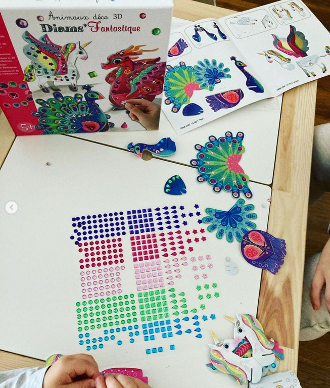 meisterdamiskomplekt 3d kunstiprojekt teemantmosaiik kunst