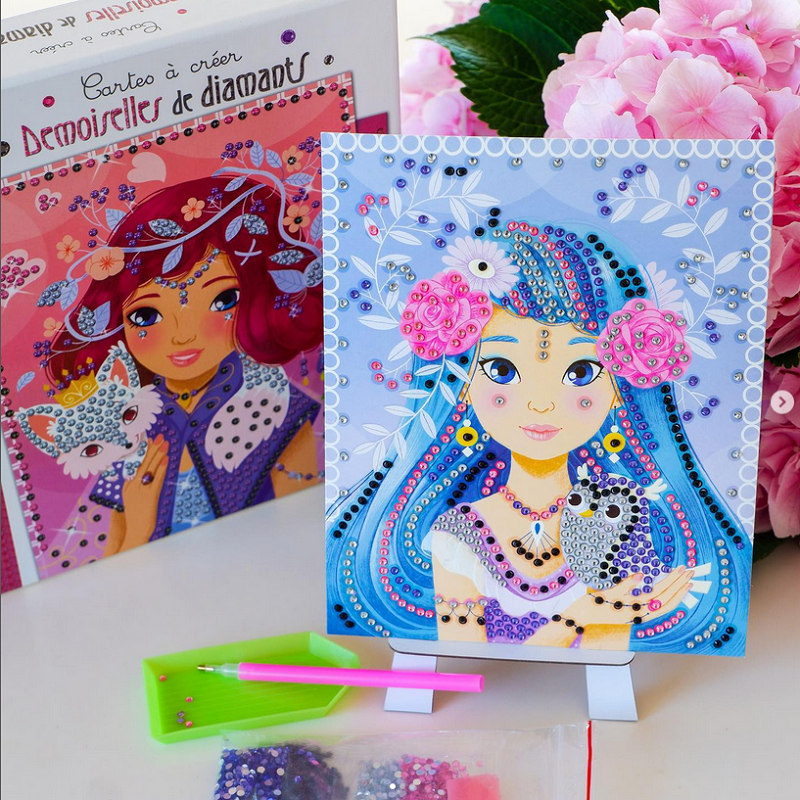 teemantmosaiik kunstikomplekt meisterdamiskomplekt teemantmosaiik pildimosaiik meisterdamine kunst lapsele