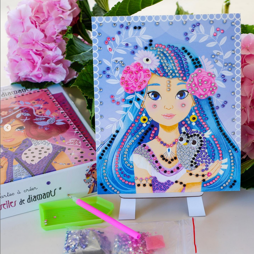 teemantmosaiik kunstikomplekt meisterdamiskomplekt teemantmosaiik pildimosaiik meisterdamine kunst lapsele