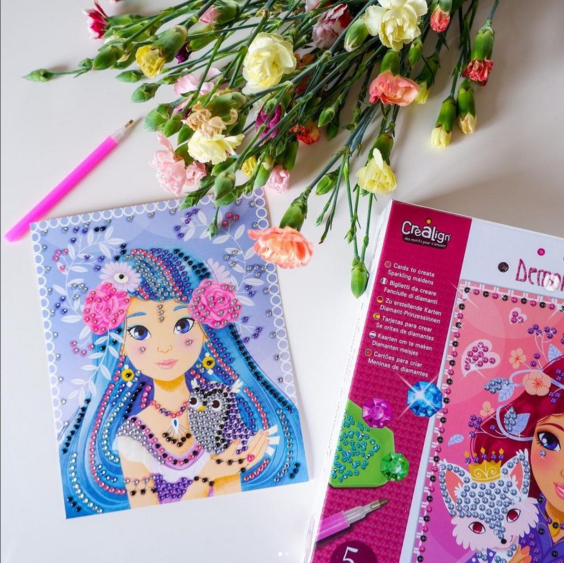 teemantmosaiik kunstikomplekt meisterdamiskomplekt teemantmosaiik pildimosaiik meisterdamine kunst lapsele