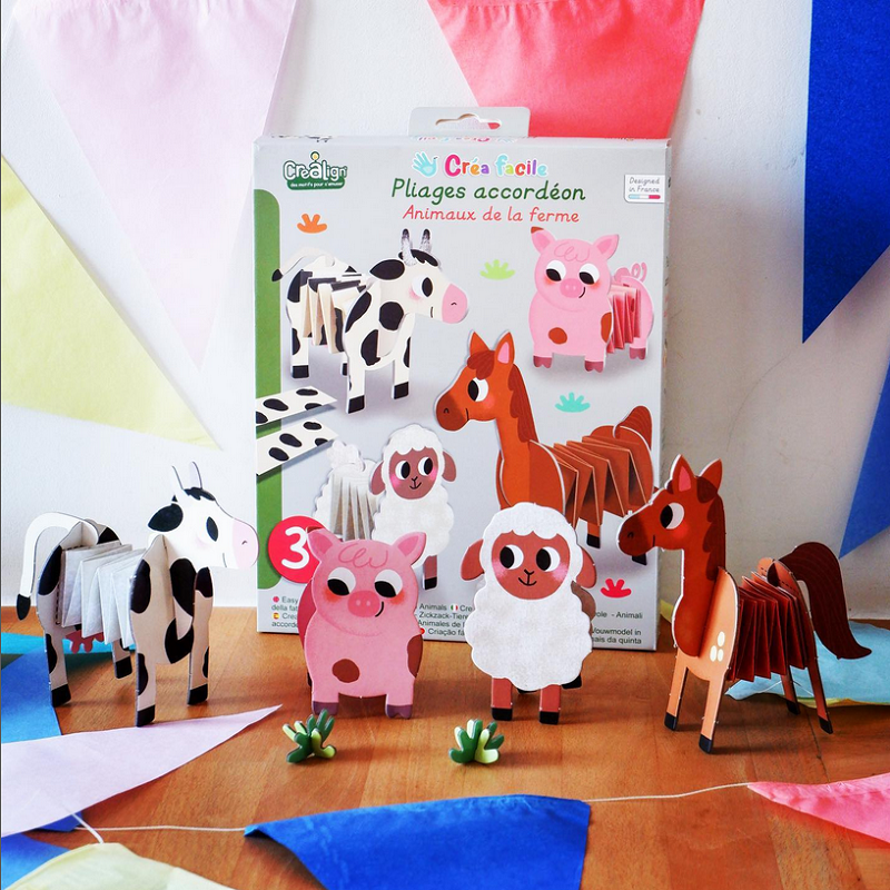 voltimiskomplekt koduloomad taluloomad käsitöö meisterdamiskomplekt lastele kunstiprojekt