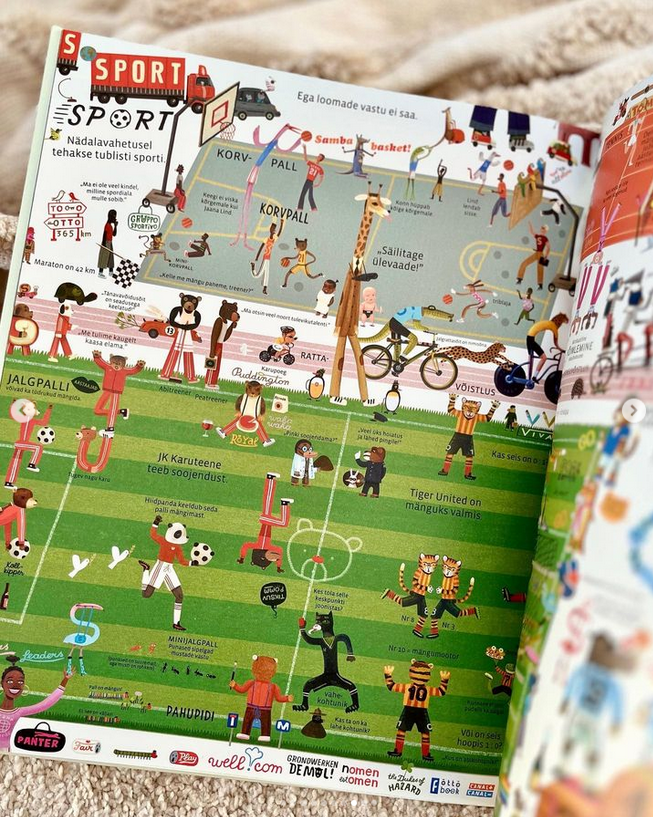 kõige vahvam piltsõnaraamat detailirohke raamat lapsele otsi