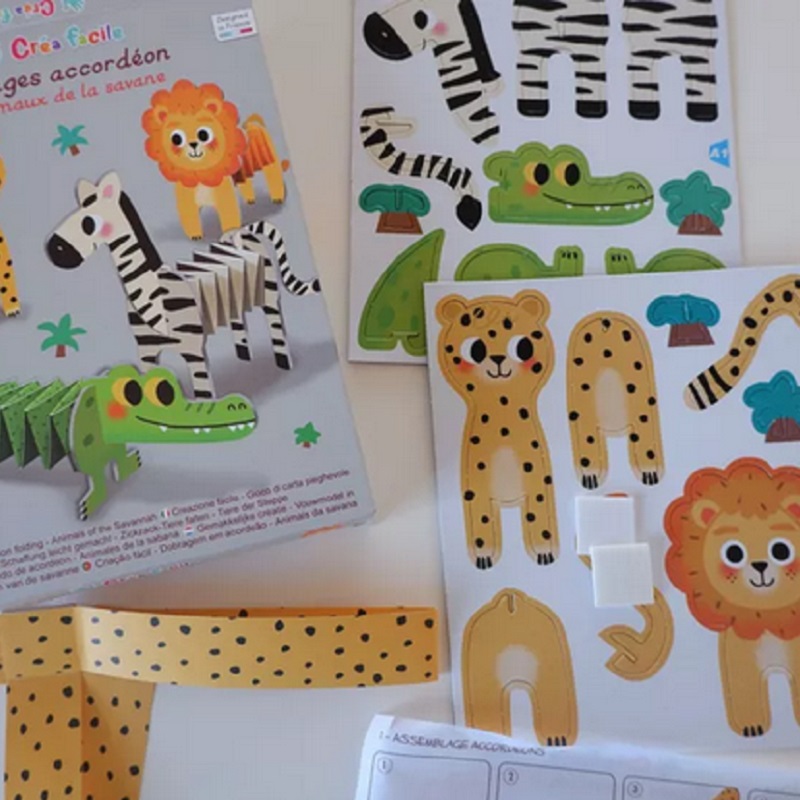 Crea Lign savanniloomade voltimiskomplekt