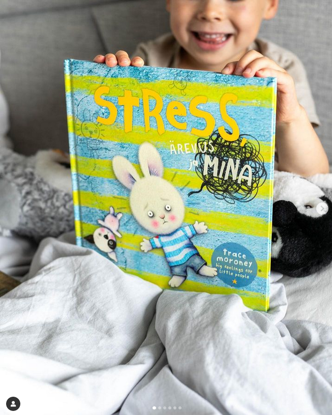 tunnete raamat stress ärevus emotsioonid lastele