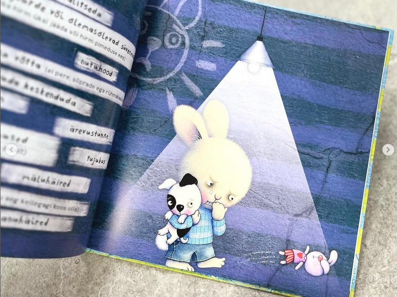 tunnete raamat stress ärevus emotsioonid lastele