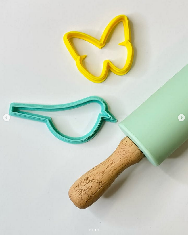 Lastele mõeldud silikoonist taignarull voolimismassi jaoks