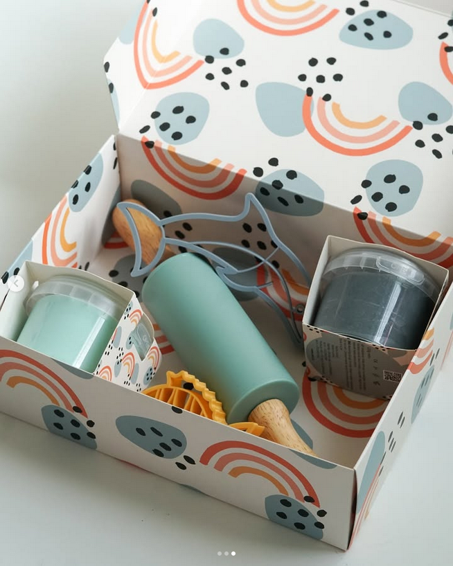 Lastele mõeldud silikoonist taignarull voolimismassi jaoks