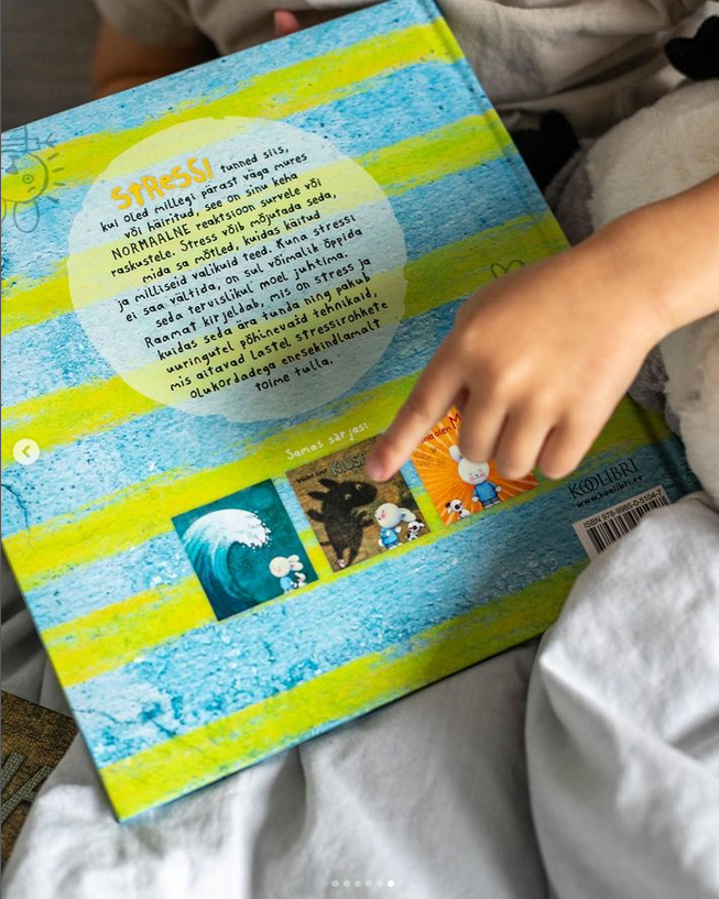 tunnete raamat stress ärevus emotsioonid lastele