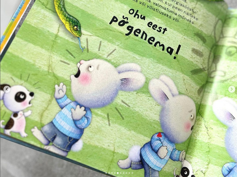 tunnete raamat stress ärevus emotsioonid lastele