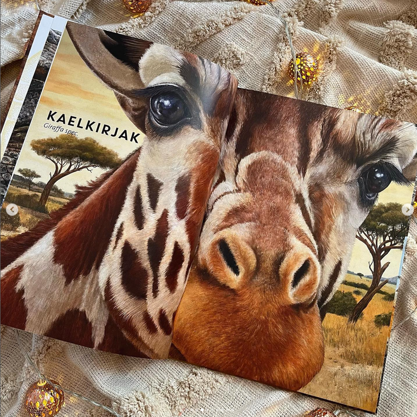 elutruud loomad aafrika realistliku sisuga raamat