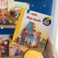klapiraamat montessori raamat kõvade lehtedega tugevate lehtedega raamat väikelapsele populaarne realistlik realistliku sisuga beebi lapseootus rasedus
