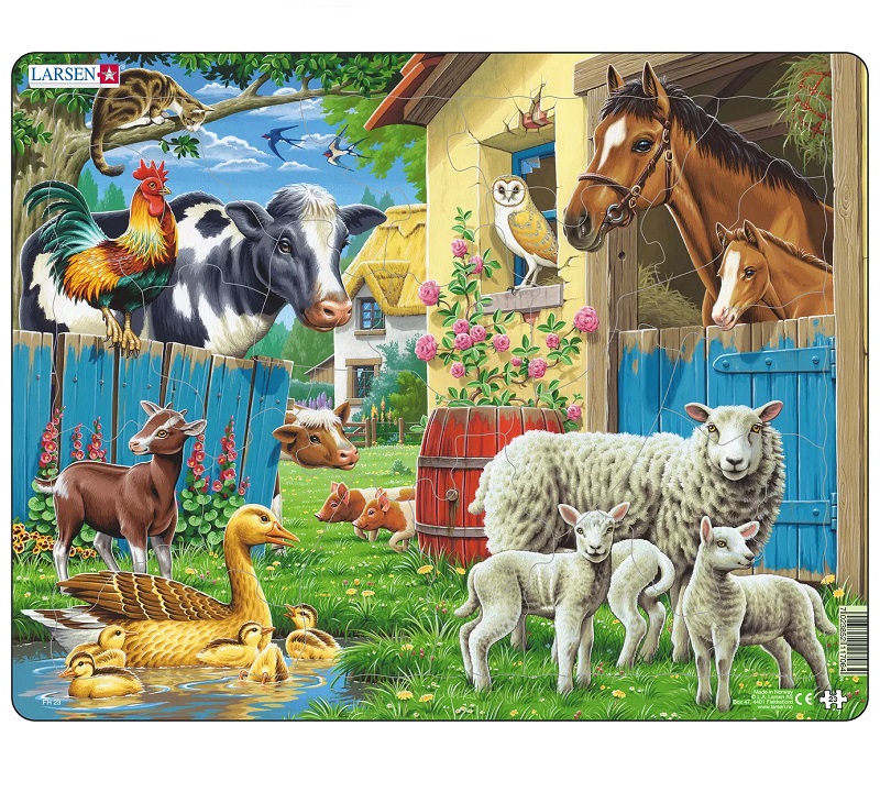 Farmiloomadega realistlik pusle