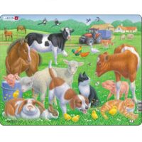 Eesti taluloomadega realistlik pusle