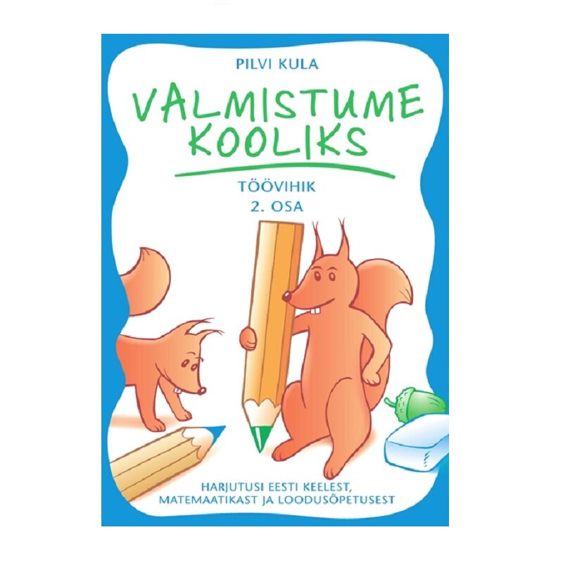 valmistume kooliks töövihik lastele