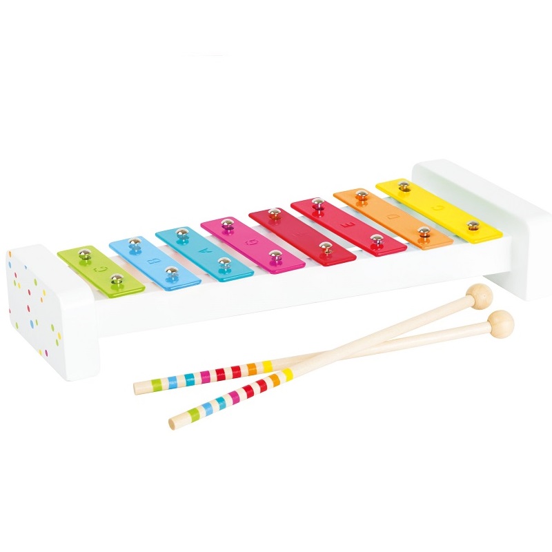 puidust ksülofon noodilehega