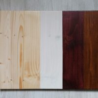 Värvitoonide valikud puidust toodetele