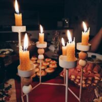 mesilasvahast küünalde meisterdamiskomplekt