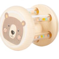 Puidust kõristi beebile