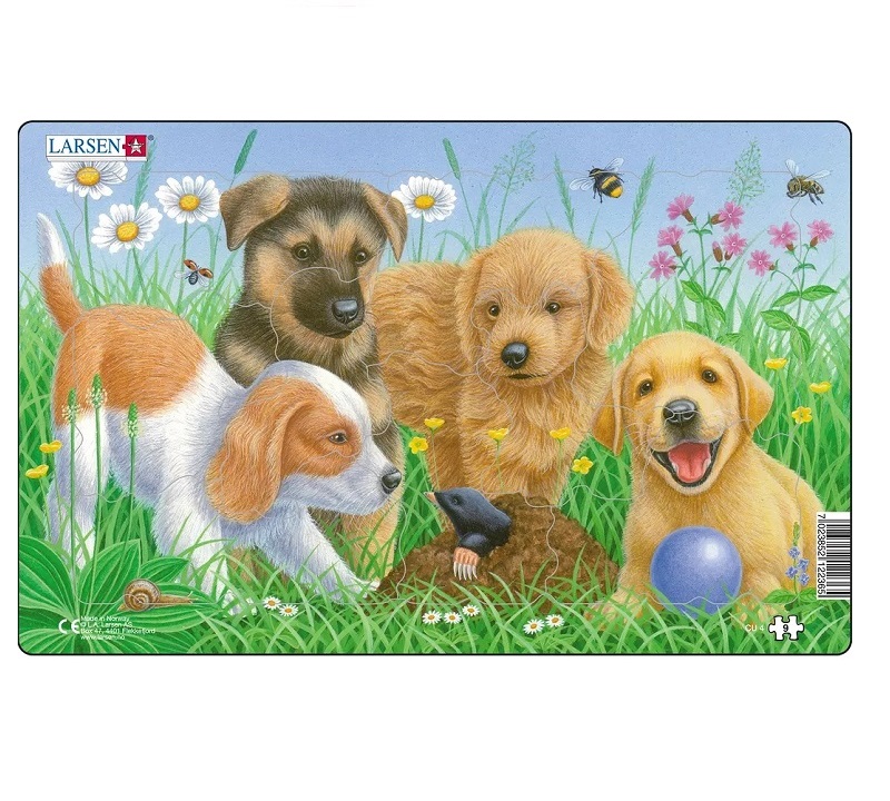 Realistlik pusle "Lustakad kutsikad"