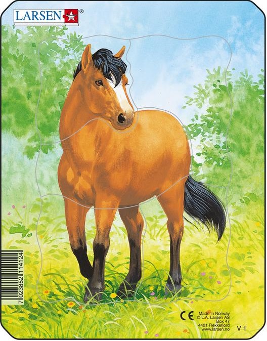 Hobusega realistlik pusle