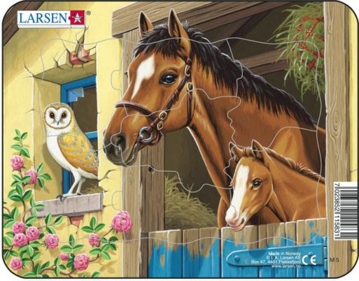 Hobustega realistlik pusle