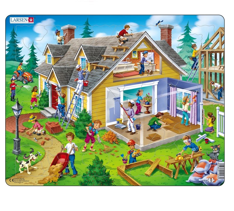 Realistlik pusle "Uus kodu"