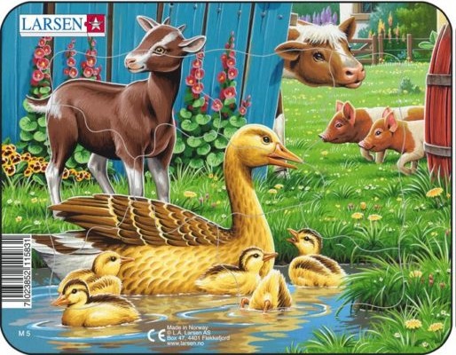 Realistlik pusle "Taluõuel"