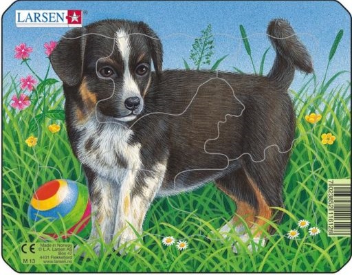 Koerakutsikaga realistlik pusle