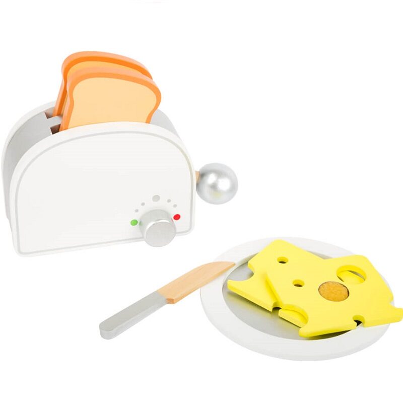 Puidust hommikusöögikomplekt rösteriga