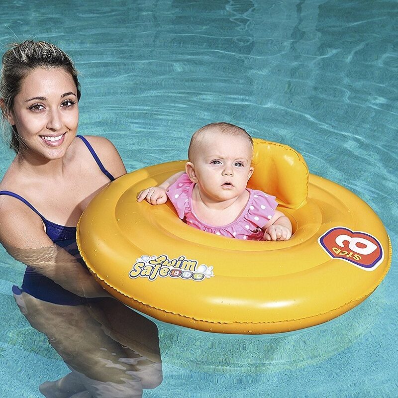 Beebidele ujumisrõngas