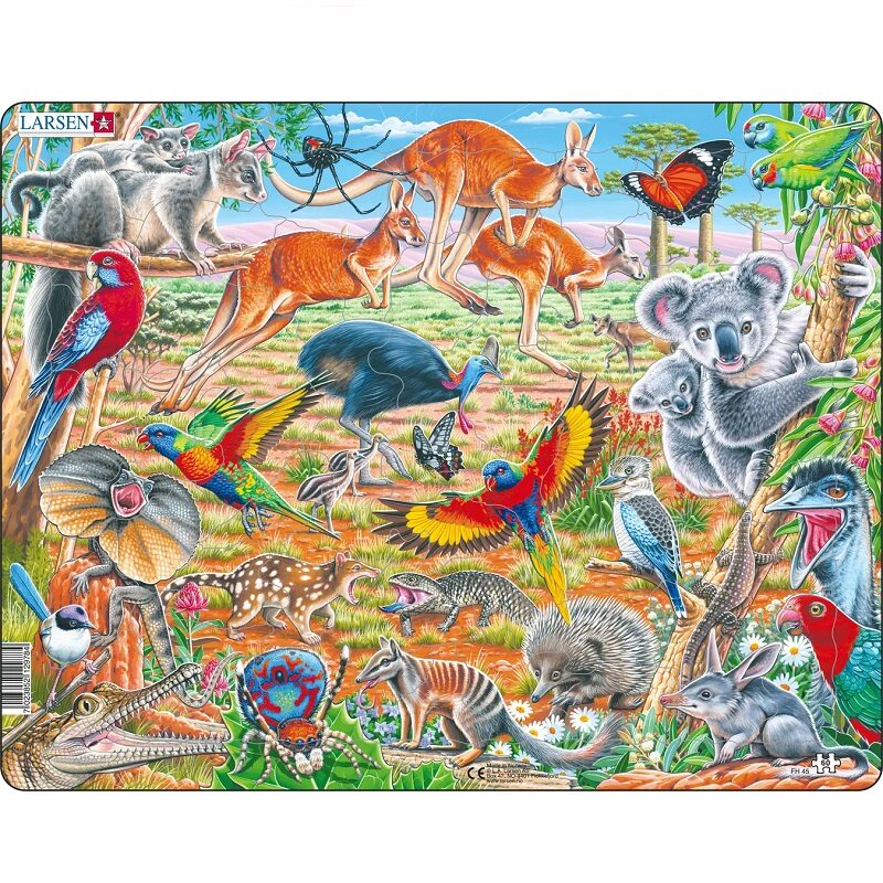 Austraalia loodusest realistlik pusle