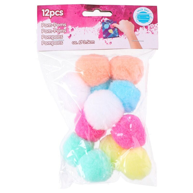 pom pom pallikesed lastele