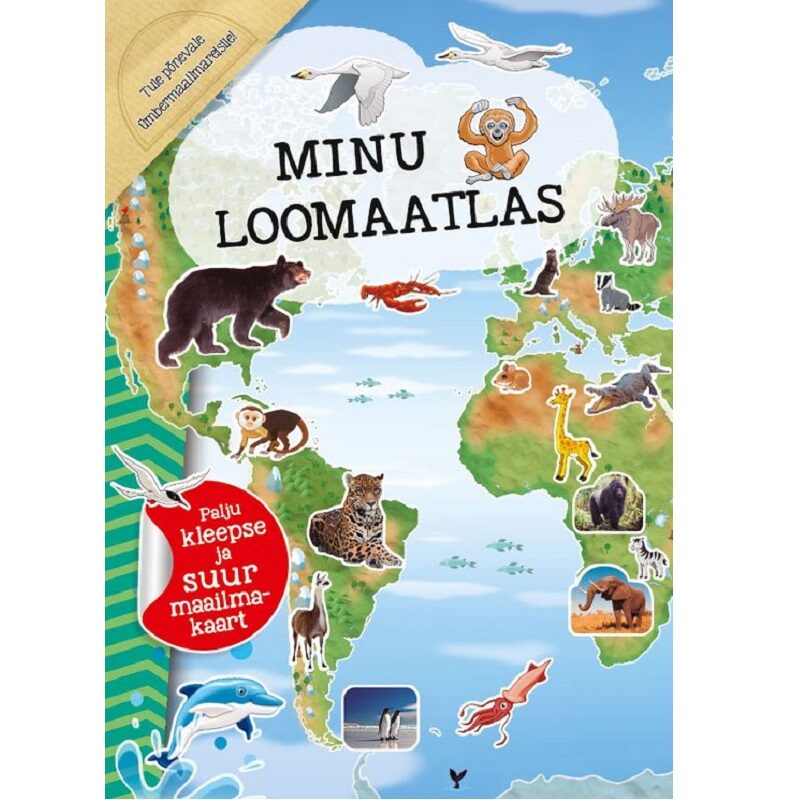 Kleepsuraamat "Minu loomaatlas"