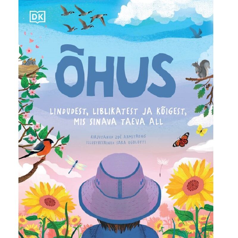 realistlik raamat õhust lindudest liblikatest