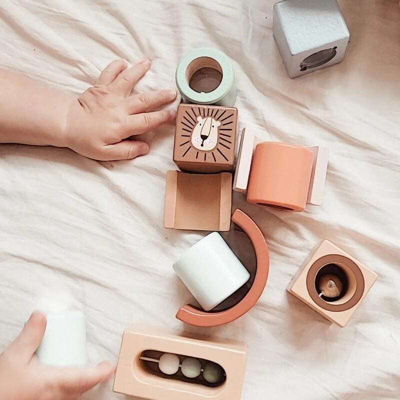 Sensoorsete mänguklotside komplekt